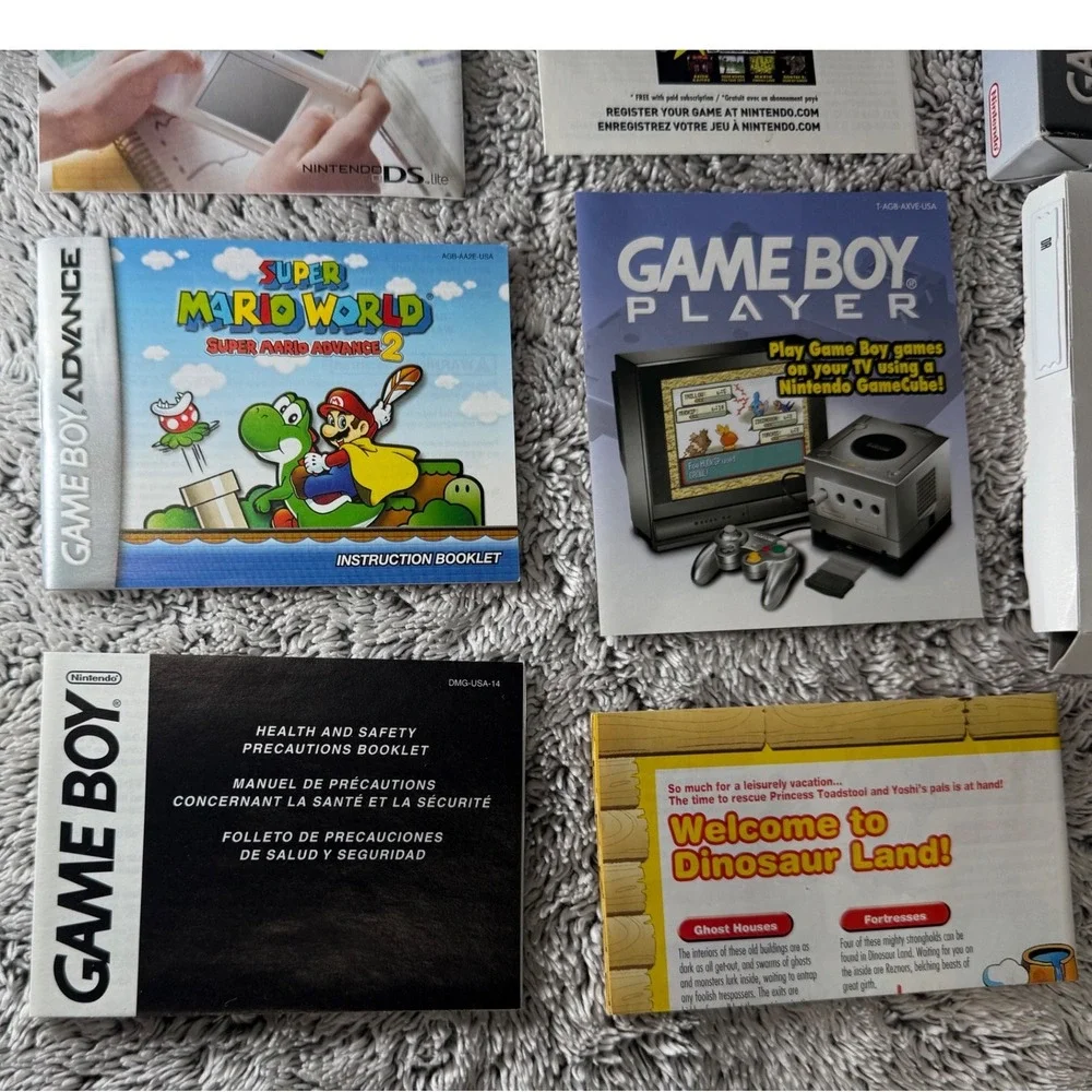 CIB Super Mario World Super Mario Advance 2 Nintendo Game Boy Advance Video Game